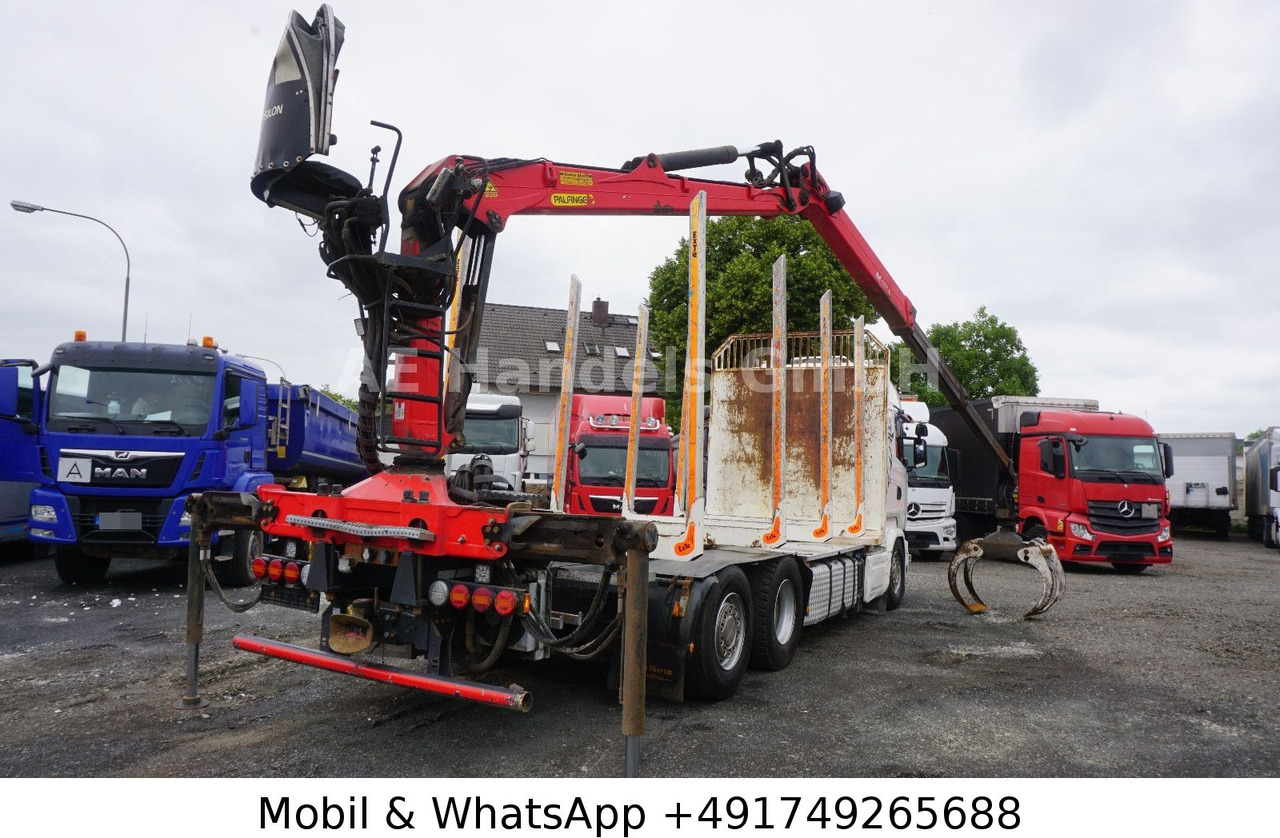 Scania R580 V8 Highline Palfinger-M120L97 *Retarder/ACC - Timmerbil, Kranbil: bild 3 Scania R580 V8 Highline Palfinger-M120L97 *Retarder/ACC - Timmerbil, Kranbil: bild 3