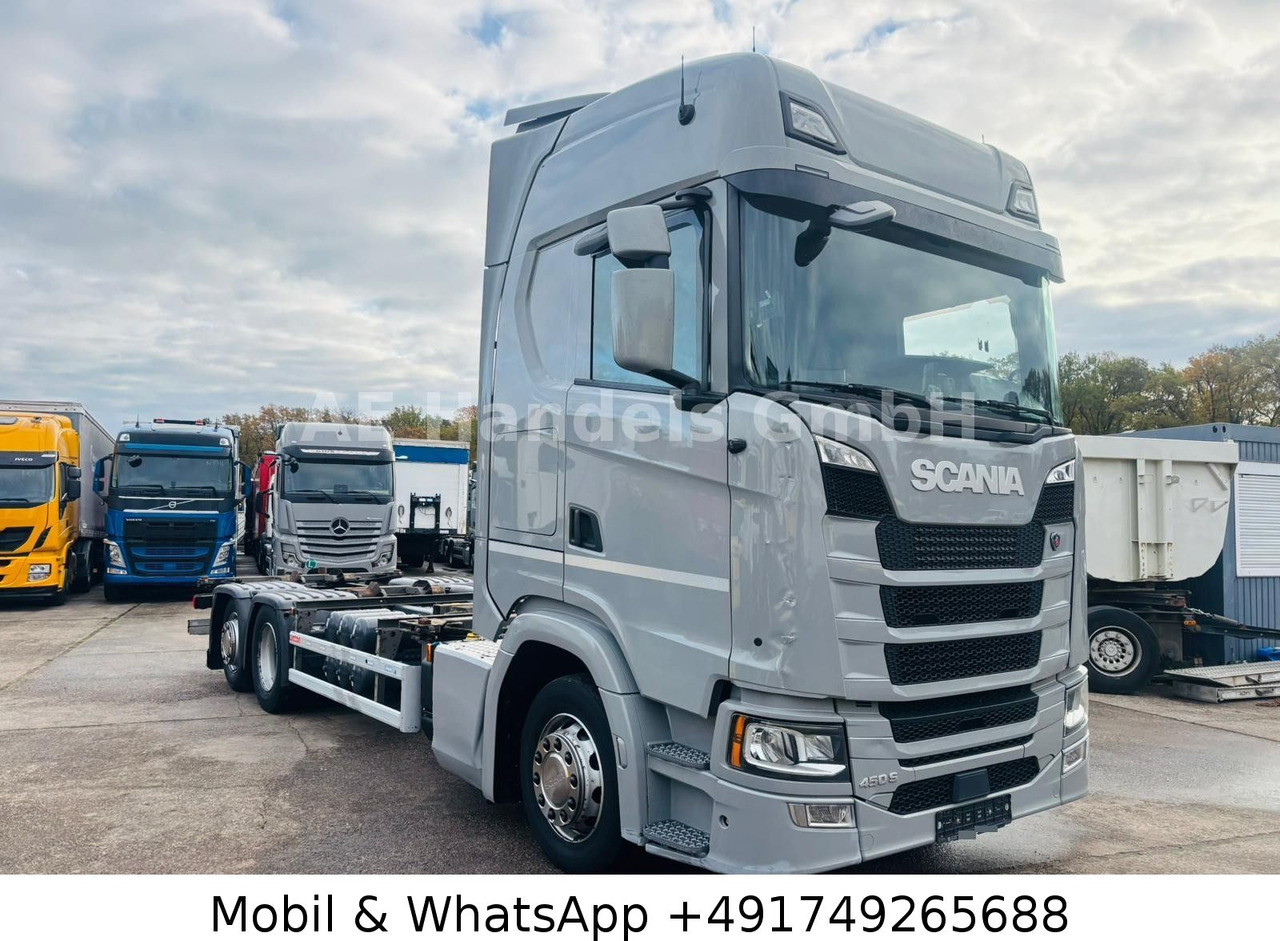 Scania S450 HighLine BDF *Retarder/Lenk+Lift/Multi/ACC - Containerbil/ Växelflak lastbil: bild 1 Scania S450 HighLine BDF *Retarder/Lenk+Lift/Multi/ACC - Containerbil/ Växelflak lastbil: bild 1