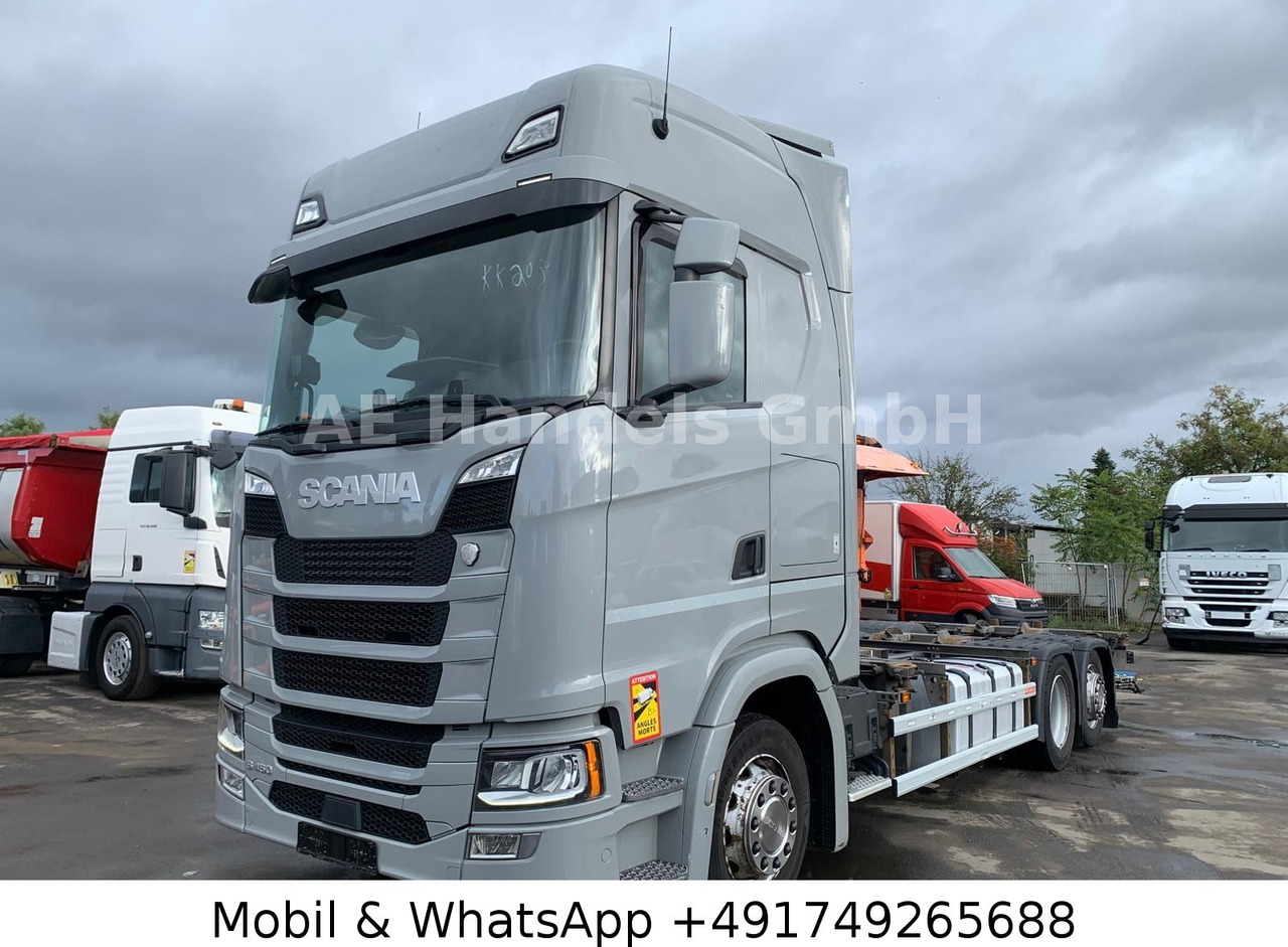 Scania S450 HighLine BDF *Retarder/Lenk+Lift/Multi/LBW - Chassi lastbil: bild 1 Scania S450 HighLine BDF *Retarder/Lenk+Lift/Multi/LBW - Chassi lastbil: bild 1