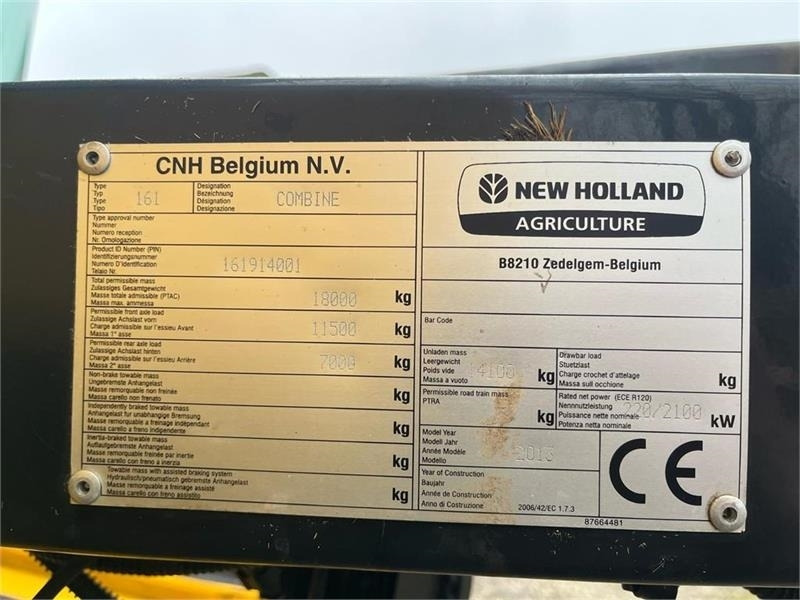 Skördetröska New Holland CX 6090 4wd: bild 13 Skördetröska New Holland CX 6090 4wd: bild 13