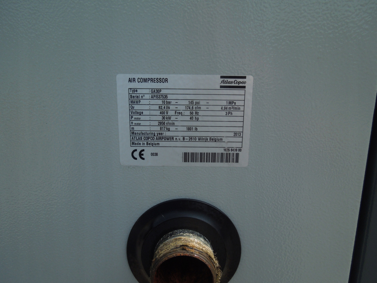 ATLAS COPCO GA30+ - Luftkompressor: bild 3 ATLAS COPCO GA30+ - Luftkompressor: bild 3