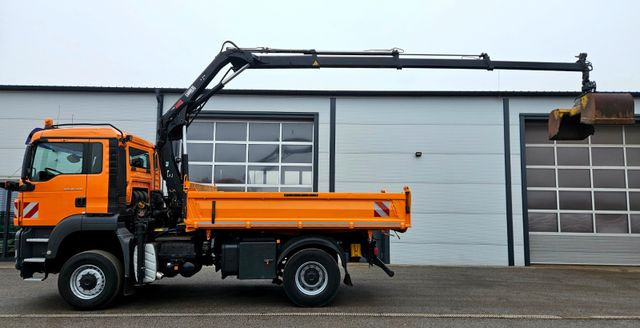 MAN TGS 18.320 4x4 BL HIAB 099-BS3 Funk Kran Euro5 - Tippbil lastbil, Kranbil: bild 2 MAN TGS 18.320 4x4 BL HIAB 099-BS3 Funk Kran Euro5 - Tippbil lastbil, Kranbil: bild 2