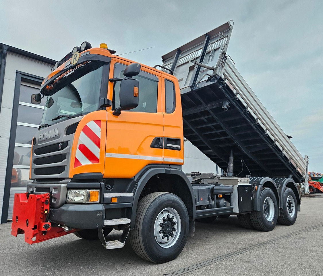 Scania G 410 6x4-4 Euro6 Winterdienst - Tippbil lastbil: bild 1 Scania G 410 6x4-4 Euro6 Winterdienst - Tippbil lastbil: bild 1