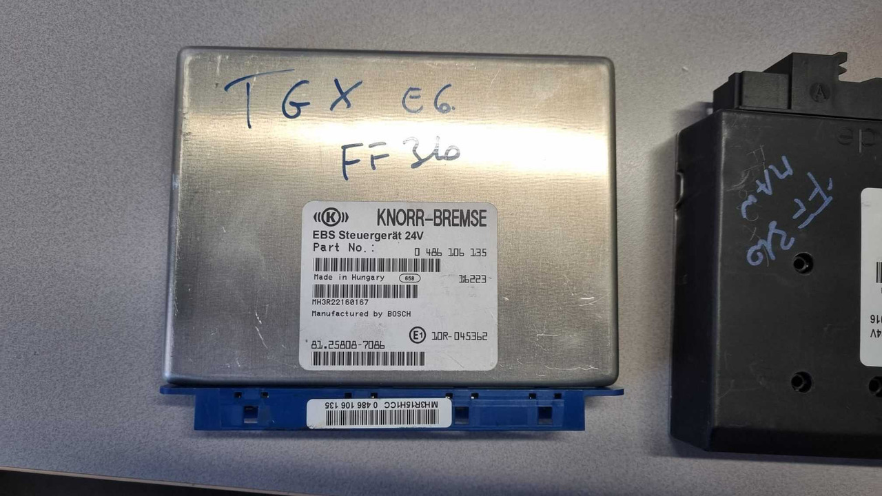 Centralina MAN TGX E6 - Elektriskt system: bild 3 Centralina MAN TGX E6 - Elektriskt system: bild 3