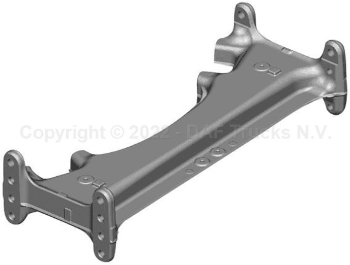Traversa sospensione DAF XF E6 - Axel och reservdelar: bild 1 Traversa sospensione DAF XF E6 - Axel och reservdelar: bild 1