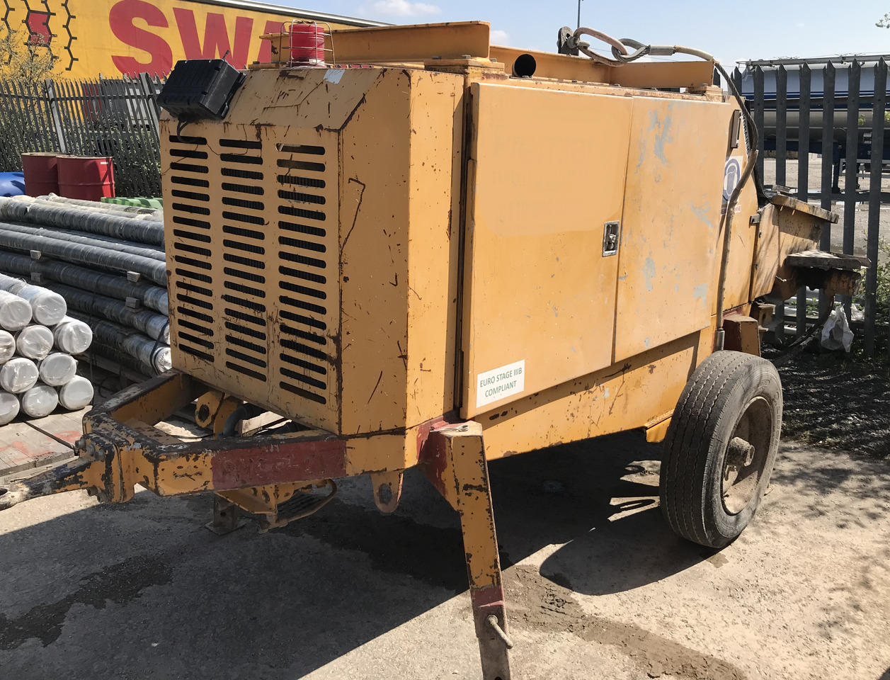 PUTZMEISTER 1005 - Stationär betongpump: bild 2 PUTZMEISTER 1005 - Stationär betongpump: bild 2