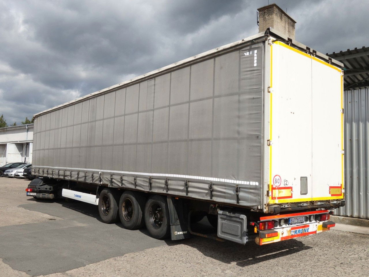 Krone SD Standard, Liftachse - Kapelltrailer: bild 4 Krone SD Standard, Liftachse - Kapelltrailer: bild 4