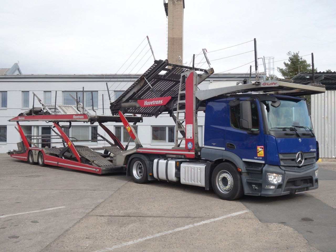Mercedes-Benz Actros 1843 mit Euro Lohr, Retarder, VDI Certifi - Biltransportbil lastbil: bild 3 Mercedes-Benz Actros 1843 mit Euro Lohr, Retarder, VDI Certifi - Biltransportbil lastbil: bild 3
