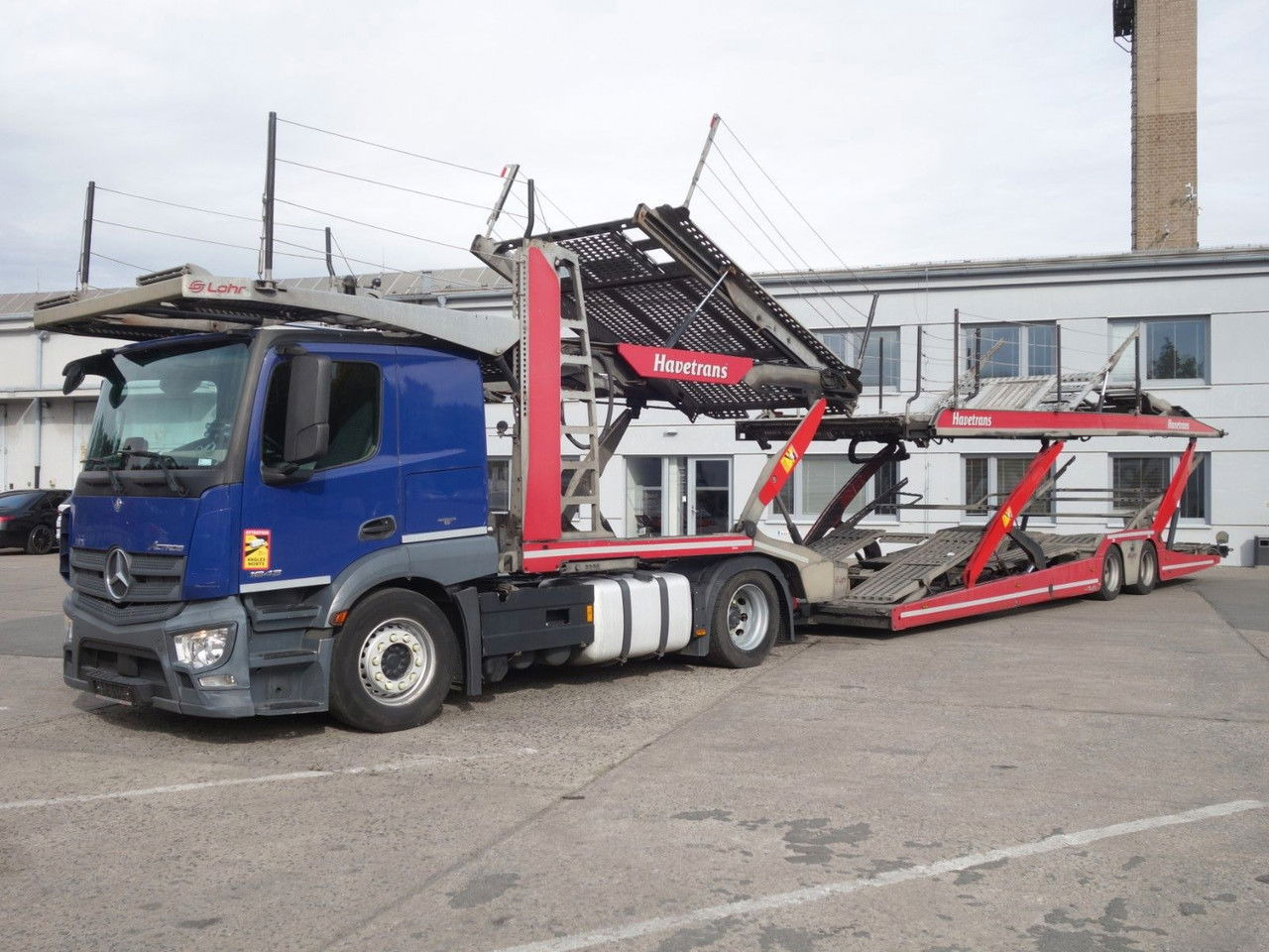 Mercedes-Benz Actros 1843 mit Euro Lohr, Retarder, VDI Certifi - Biltransportbil lastbil: bild 2 Mercedes-Benz Actros 1843 mit Euro Lohr, Retarder, VDI Certifi - Biltransportbil lastbil: bild 2