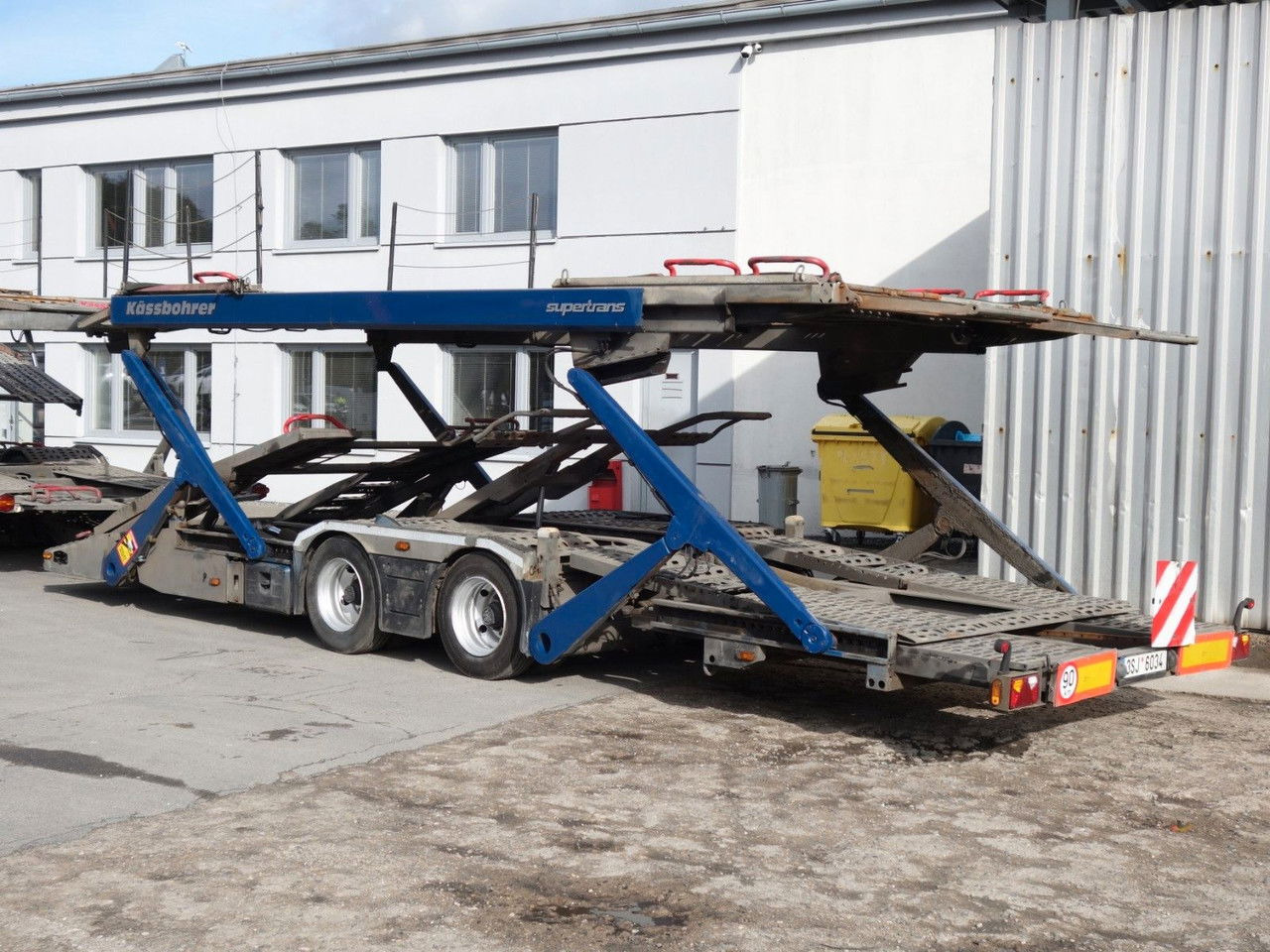 Mercedes-Benz Actros 1843 mit Kässbohrer Supertrans/Supertrans - Biltransportbil lastbil: bild 5 Mercedes-Benz Actros 1843 mit Kässbohrer Supertrans/Supertrans - Biltransportbil lastbil: bild 5