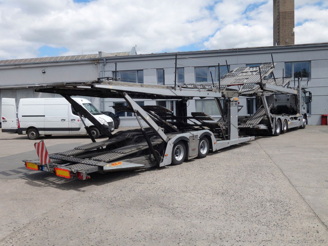 Mercedes-Benz Actros 2443 mit Rolfo FLX, Certifikation VDI - Biltransportbil lastbil: bild 3 Mercedes-Benz Actros 2443 mit Rolfo FLX, Certifikation VDI - Biltransportbil lastbil: bild 3