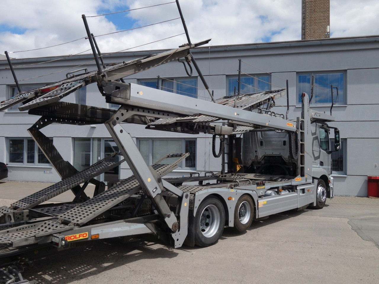 Mercedes-Benz Actros 2443 mit Rolfo FLX, Certifikation VDI - Biltransportbil lastbil: bild 5 Mercedes-Benz Actros 2443 mit Rolfo FLX, Certifikation VDI - Biltransportbil lastbil: bild 5