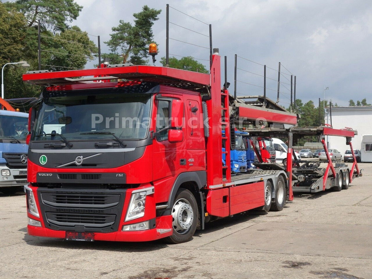 Volvo FM 460 6x2 Kassbohrer Metago/Supertrans - Biltransportbil lastbil: bild 1 Volvo FM 460 6x2 Kassbohrer Metago/Supertrans - Biltransportbil lastbil: bild 1