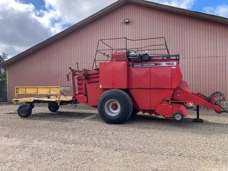 Massey Ferguson LB190 Fieldstar *** m. parkland ballevogn *** - Fyrkantspress: bild 3 Massey Ferguson LB190 Fieldstar *** m. parkland ballevogn *** - Fyrkantspress: bild 3