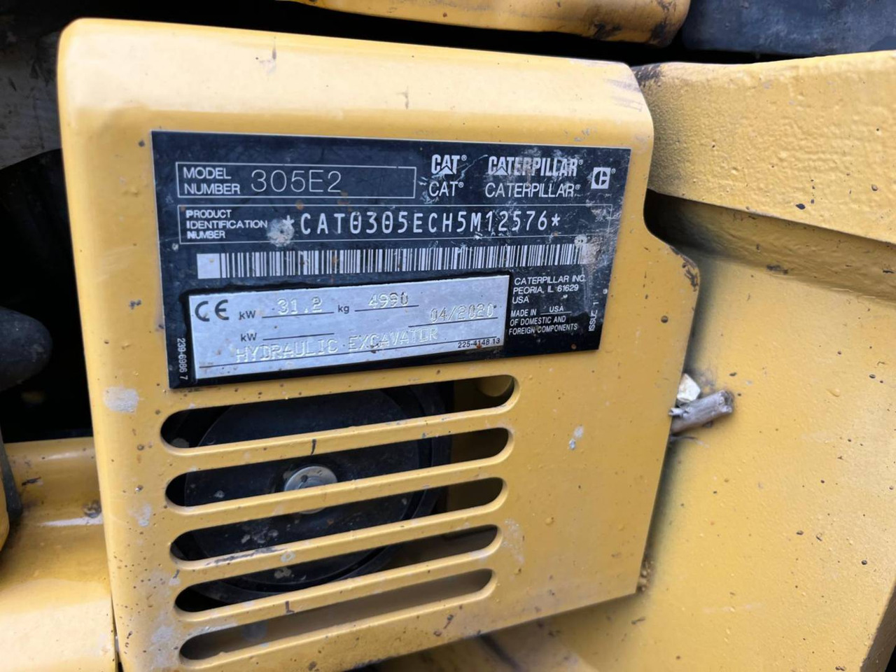 Bandgrävare CAT 308E2CRSB: bild 6 Bandgrävare CAT 308E2CRSB: bild 6