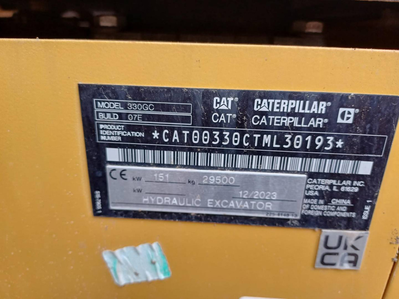 Leasa CAT 330-07GC CAT 330-07GC: bild 6