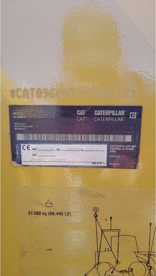 CAT 966M - Hjullastare: bild 5 CAT 966M - Hjullastare: bild 5