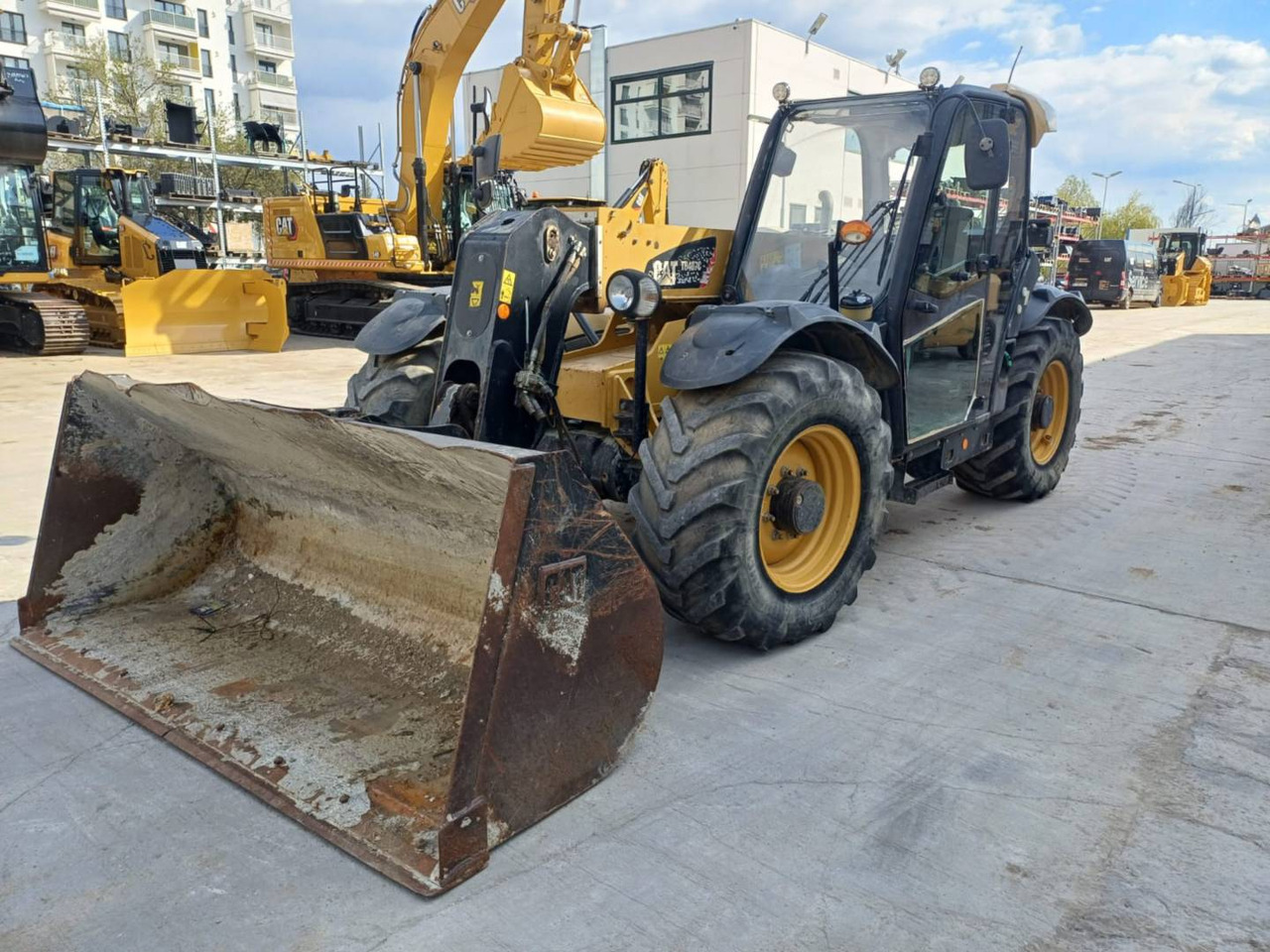 CAT TH407C - Teleskoplastar: bild 1 CAT TH407C - Teleskoplastar: bild 1