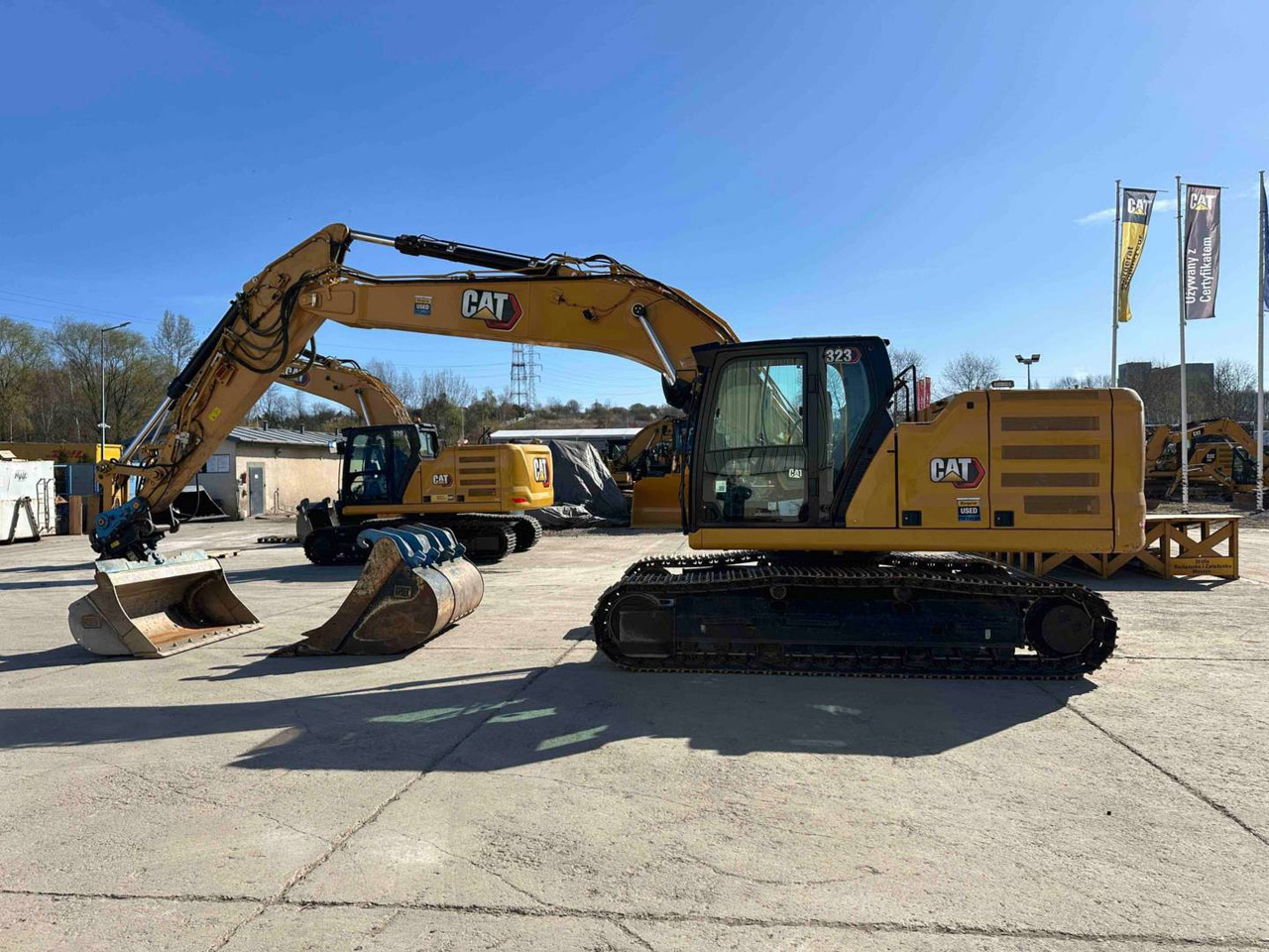 Bandgrävare CAT 323: bild 9 Bandgrävare CAT 323: bild 9