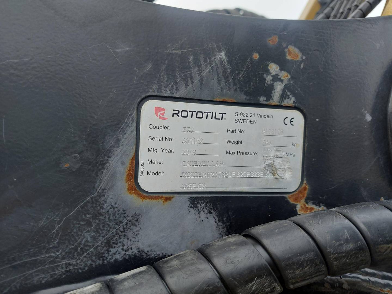 Bandgrävare CAT 323: bild 13 Bandgrävare CAT 323: bild 13