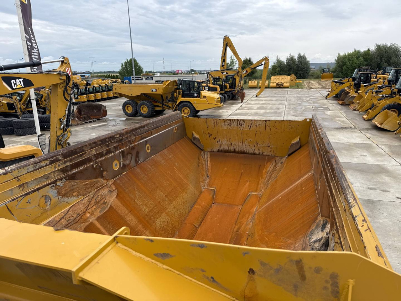 Ramstyrd dumper CAT 730: bild 11 Ramstyrd dumper CAT 730: bild 11