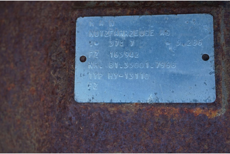 MAN HY-13110-00 37/7 - Bakaxel för Lastbil: bild 3 MAN HY-13110-00 37/7 - Bakaxel för Lastbil: bild 3