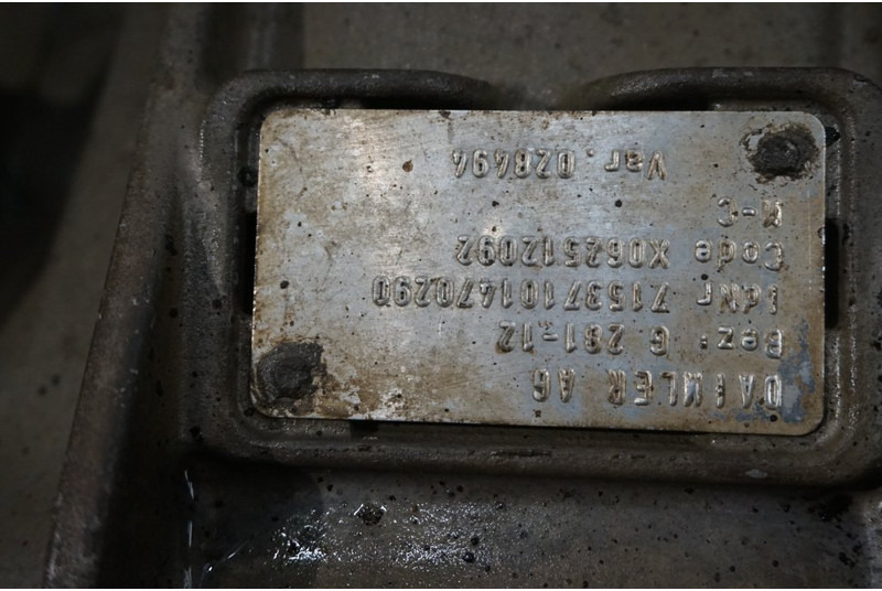 Mercedes-Benz G281-12KL + VOITH - Växellåda för Lastbil: bild 5 Mercedes-Benz G281-12KL + VOITH - Växellåda för Lastbil: bild 5