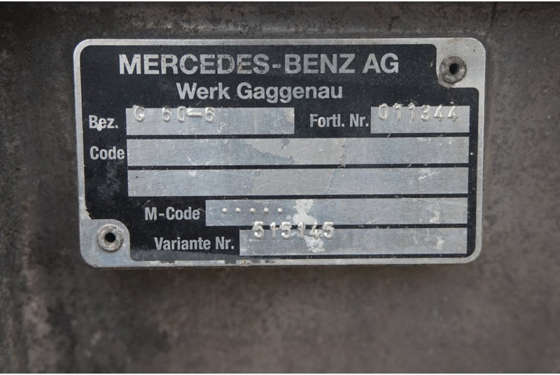 Mercedes-Benz G6-60 VARIO - Växellåda för Lastbil: bild 5 Mercedes-Benz G6-60 VARIO - Växellåda för Lastbil: bild 5