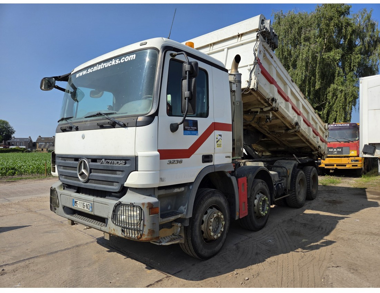 Mercedes Actros 3236 8x4 2-Side Tipper EPS Gearbox 3 Pedals - Tippbil lastbil: bild 1 Mercedes Actros 3236 8x4 2-Side Tipper EPS Gearbox 3 Pedals - Tippbil lastbil: bild 1