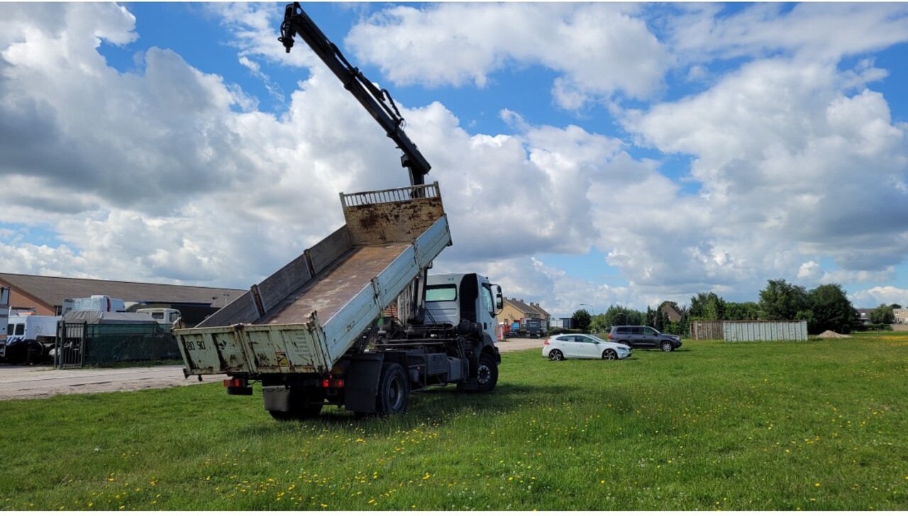 Renault Kerax 270 4x2 Euro 2 Tipper Truck Crane HIAB - Tippbil lastbil, Kranbil: bild 2 Renault Kerax 270 4x2 Euro 2 Tipper Truck Crane HIAB - Tippbil lastbil, Kranbil: bild 2