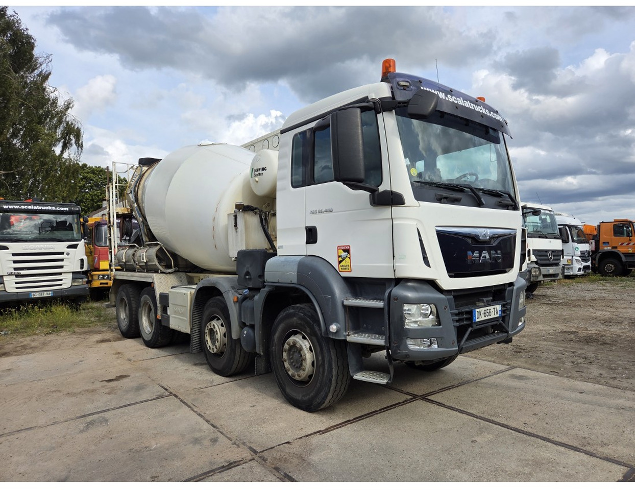 TGS 35.400 8X4 Concrete Mixer Stetter Euro 6 Steelsuspension - Betongbil: bild 5 TGS 35.400 8X4 Concrete Mixer Stetter Euro 6 Steelsuspension - Betongbil: bild 5