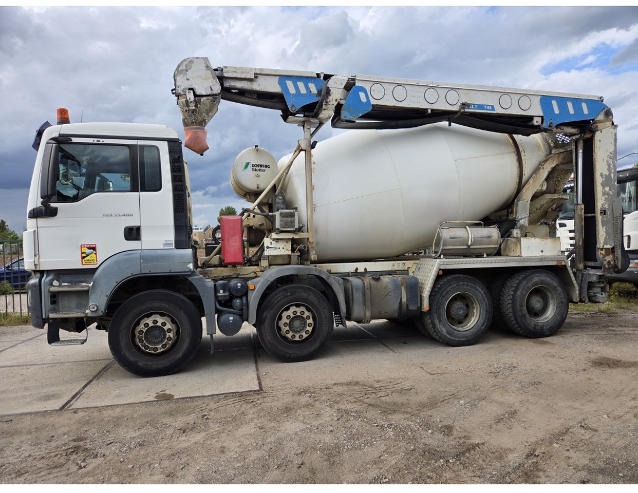 TGS 35.400 8X4 Concrete Mixer Stetter Euro 6 Steelsuspension - Betongbil: bild 2 TGS 35.400 8X4 Concrete Mixer Stetter Euro 6 Steelsuspension - Betongbil: bild 2