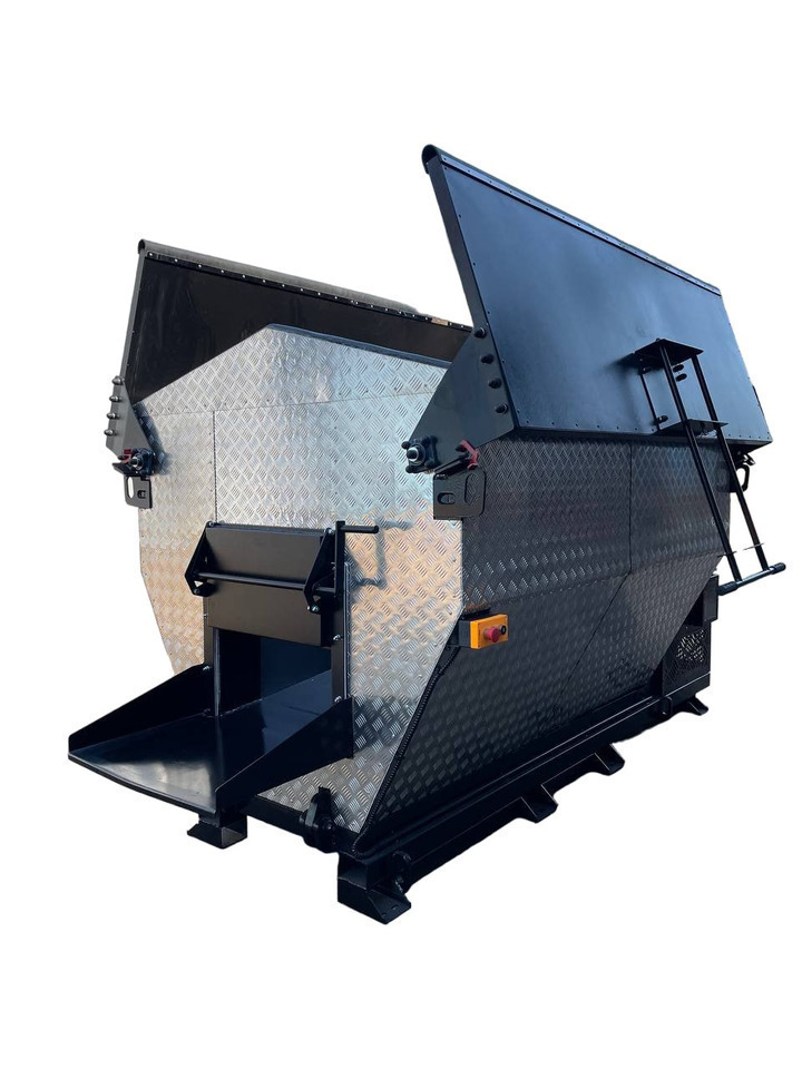 TICAB Asphalt Hot Box  from the Manufacturer for 2,8 t,  termiskais bunkurs asfaltam HB-2 - Asfaltmaskin: bild 2 TICAB Asphalt Hot Box  from the Manufacturer for 2,8 t,  termiskais bunkurs asfaltam HB-2 - Asfaltmaskin: bild 2