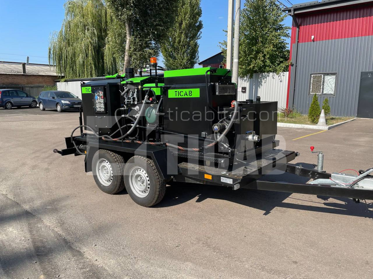 TICAB New Bitumen Combo Machine, Asphalt Crack Sealer, Asphalt Distributor, Manufacturer - Bitumenspridare: bild 4 TICAB New Bitumen Combo Machine, Asphalt Crack Sealer, Asphalt Distributor, Manufacturer - Bitumenspridare: bild 4