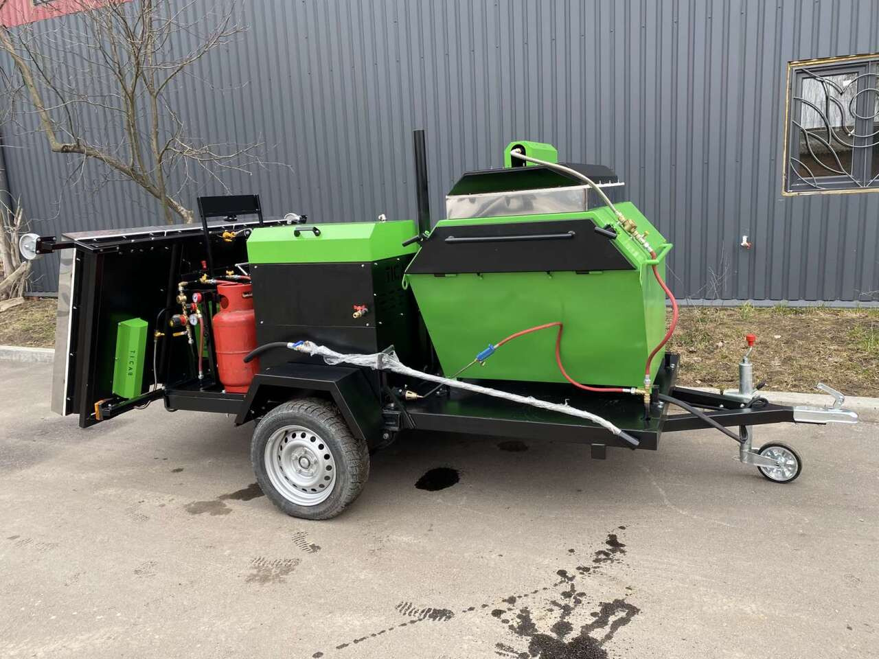 TICAB New Pothole Patching Machine, Asphalt Infrared Patching, Manufacturer, MIRA-3 - Asfaltmaskin: bild 4 TICAB New Pothole Patching Machine, Asphalt Infrared Patching, Manufacturer, MIRA-3 - Asfaltmaskin: bild 4