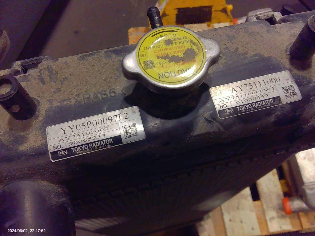 Kobelco SK140 SRLC-7 kylare YY05P00097F2 - Kylare för Byggmaskiner: bild 3 Kobelco SK140 SRLC-7 kylare YY05P00097F2 - Kylare för Byggmaskiner: bild 3