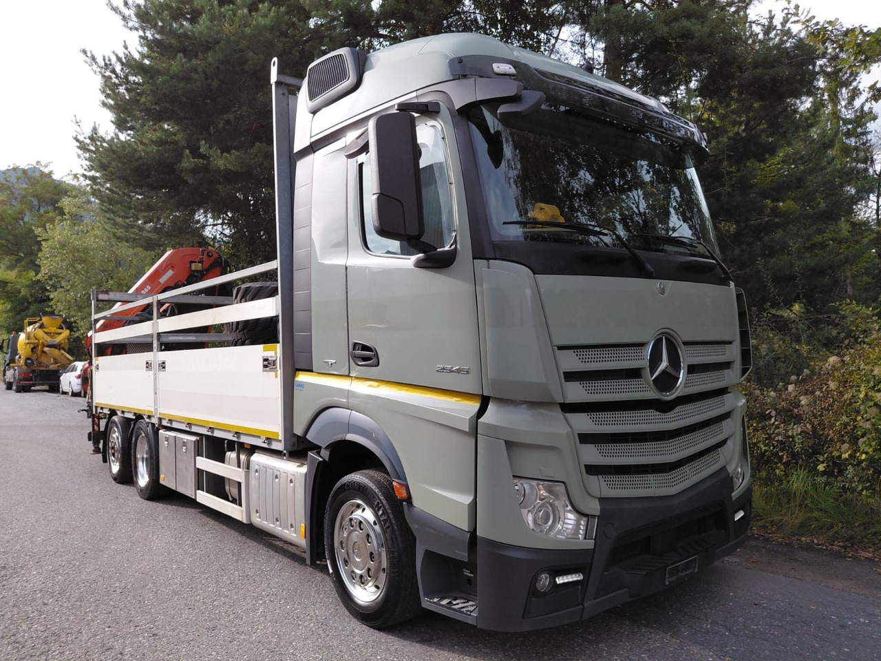 Mercedes-Benz Actros 2545 6x2, E6, Retarder, Effer 265/6S - Kranbil: bild 2 Mercedes-Benz Actros 2545 6x2, E6, Retarder, Effer 265/6S - Kranbil: bild 2