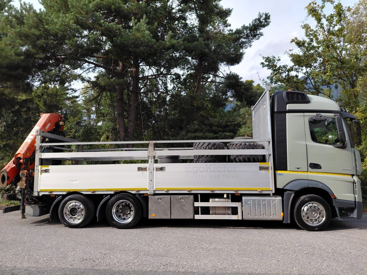 Mercedes-Benz Actros 2545 6x2, E6, Retarder, Effer 265/6S - Kranbil: bild 5 Mercedes-Benz Actros 2545 6x2, E6, Retarder, Effer 265/6S - Kranbil: bild 5