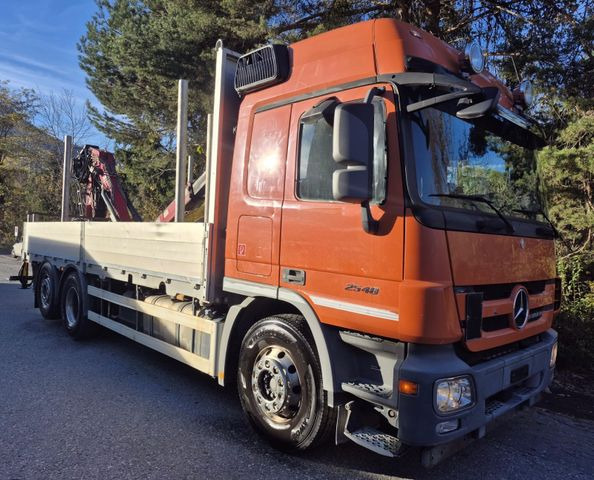 Mercedes-Benz Actros 2548 6x2,E5,MP3,EPS, Penz 25R9,50 Greifer - Kranbil: bild 1 Mercedes-Benz Actros 2548 6x2,E5,MP3,EPS, Penz 25R9,50 Greifer - Kranbil: bild 1