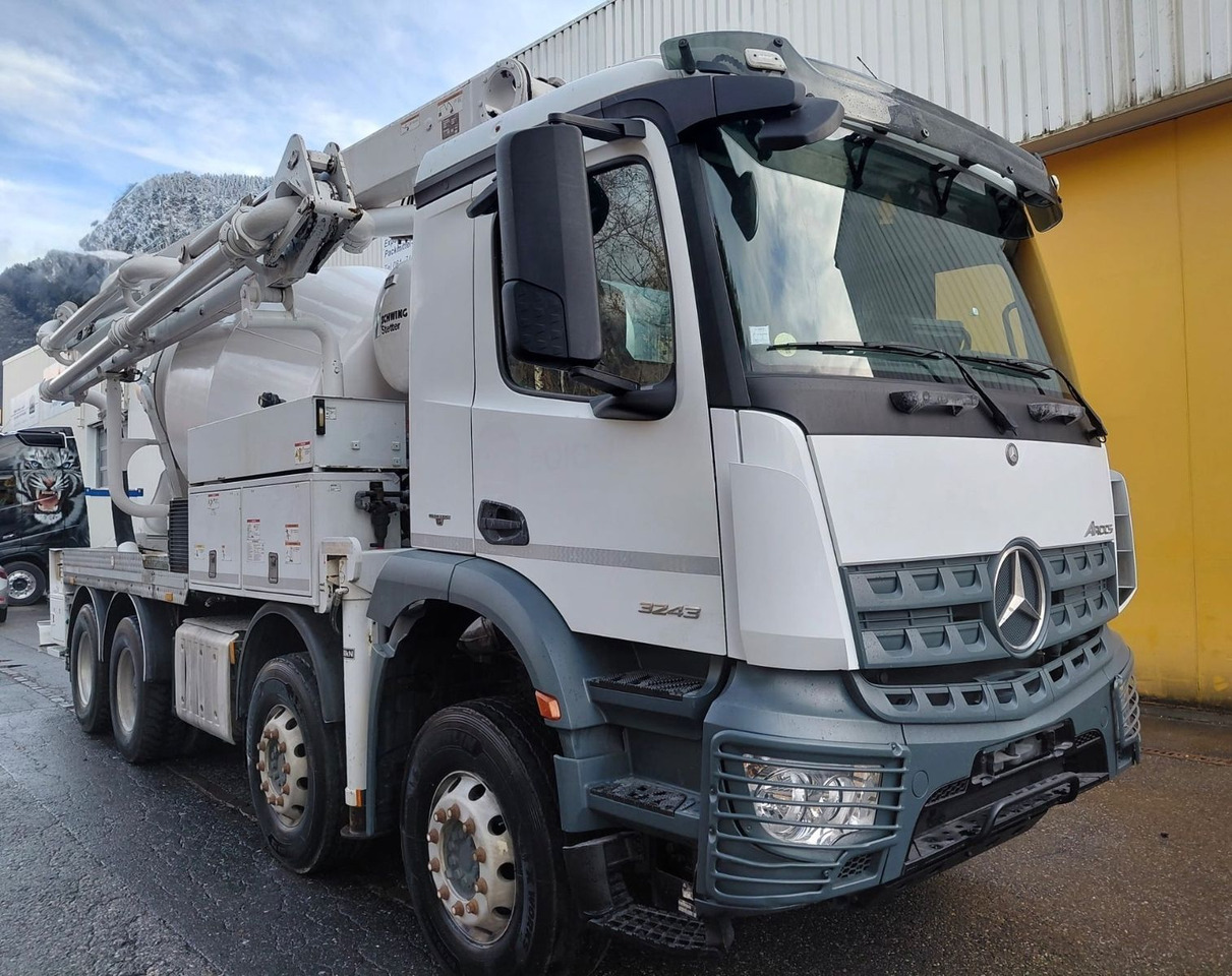 Mercedes-Benz Arocs 3243 8x4, E6, Schwing 24m, Stetter 7m3 - Betongpump: bild 1 Mercedes-Benz Arocs 3243 8x4, E6, Schwing 24m, Stetter 7m3 - Betongpump: bild 1