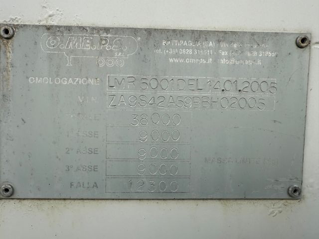 Bulktrailer OMEPS CM , Silo Zement: bild 16 Bulktrailer OMEPS CM , Silo Zement: bild 16