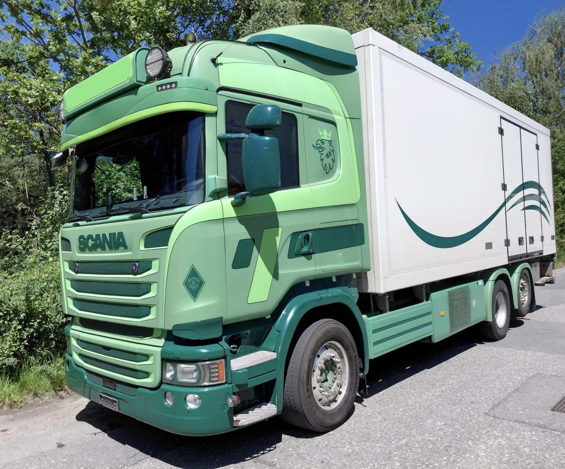 Scania R450 6x2, E6, Thermo King UT 1200, Ladebordwand - Kylbil lastbil: bild 1 Scania R450 6x2, E6, Thermo King UT 1200, Ladebordwand - Kylbil lastbil: bild 1