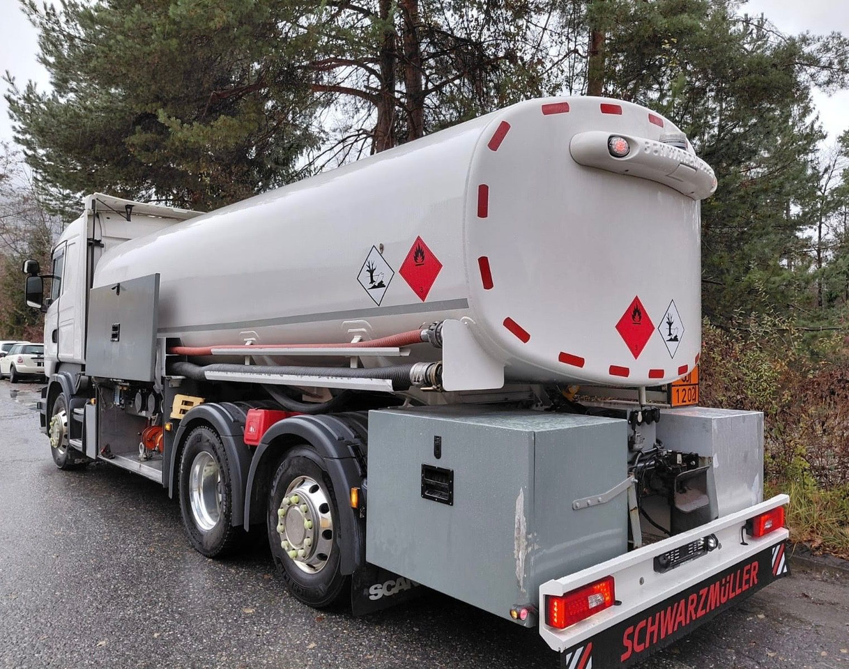 Leasa  Scania R450 LB 6x2, ADR, E6,Schwarzmüller,Diesel/Benzin Scania R450 LB 6x2, ADR, E6,Schwarzmüller,Diesel/Benzin: bild 6