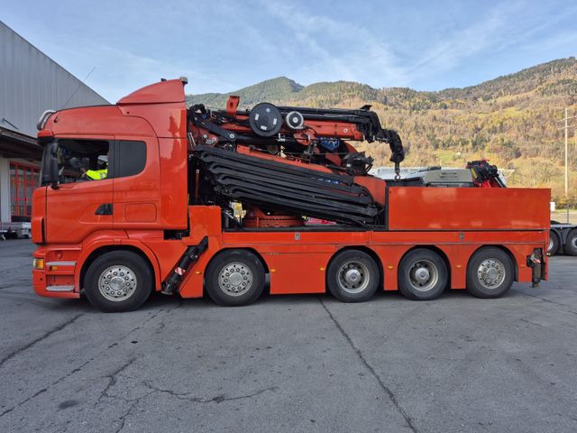 Scania R500 V8 LB10x4, E5, Effer 1750 8S, FLYJIB, 44m - Kranbil: bild 2 Scania R500 V8 LB10x4, E5, Effer 1750 8S, FLYJIB, 44m - Kranbil: bild 2