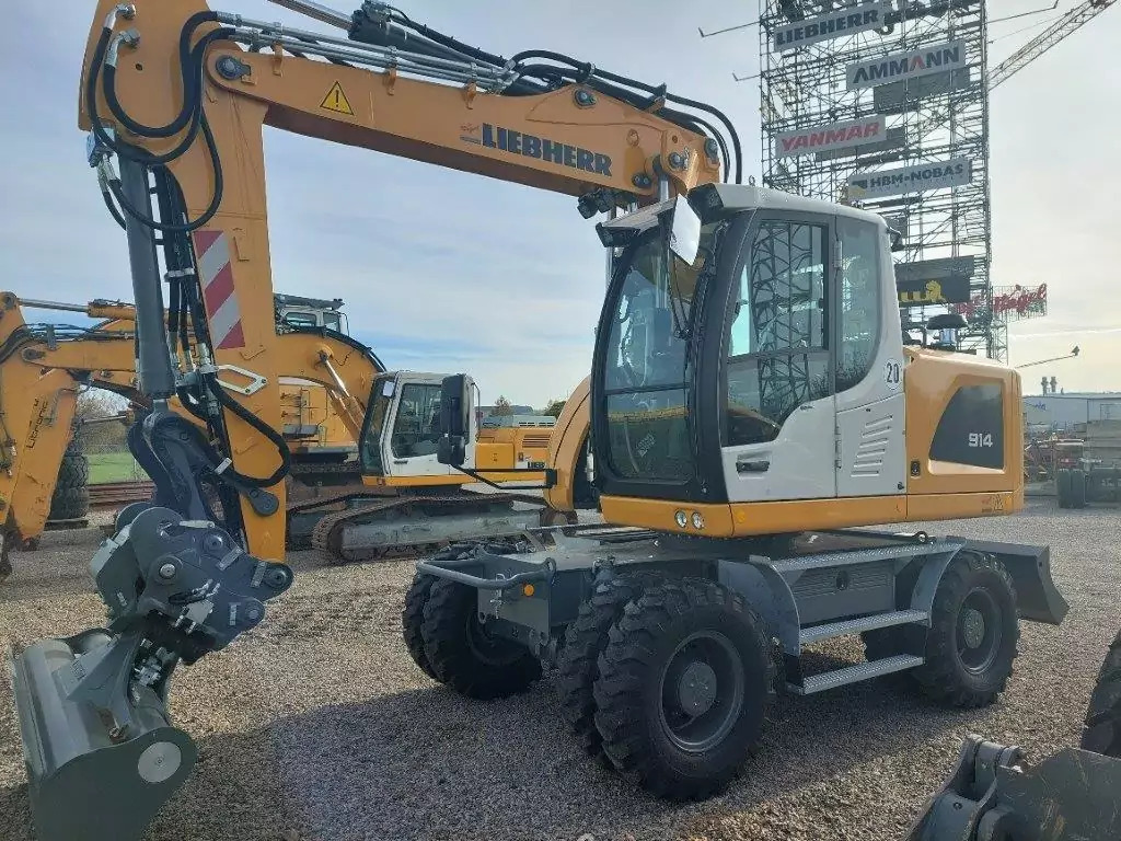 2022 Liebherr A 914 Litronic G6.0-D - Grävmaskin på däck: bild 2 2022 Liebherr A 914 Litronic G6.0-D - Grävmaskin på däck: bild 2