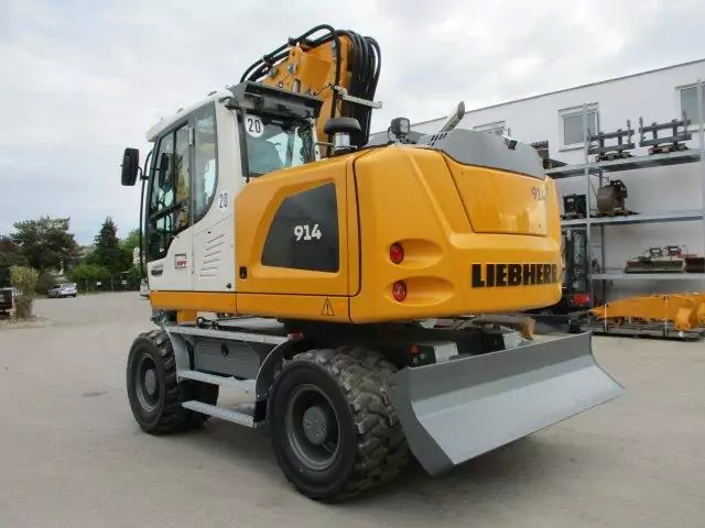 2023 Liebherr A 914 Litronic G6.0-D - Grävmaskin på däck: bild 3 2023 Liebherr A 914 Litronic G6.0-D - Grävmaskin på däck: bild 3