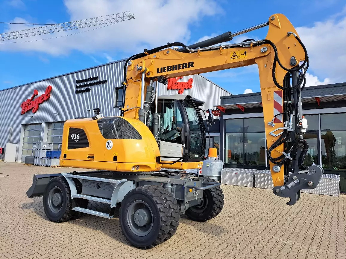 2023 Liebherr A 916 Compact Litronic G6.0-D - Grävmaskin på däck: bild 4 2023 Liebherr A 916 Compact Litronic G6.0-D - Grävmaskin på däck: bild 4