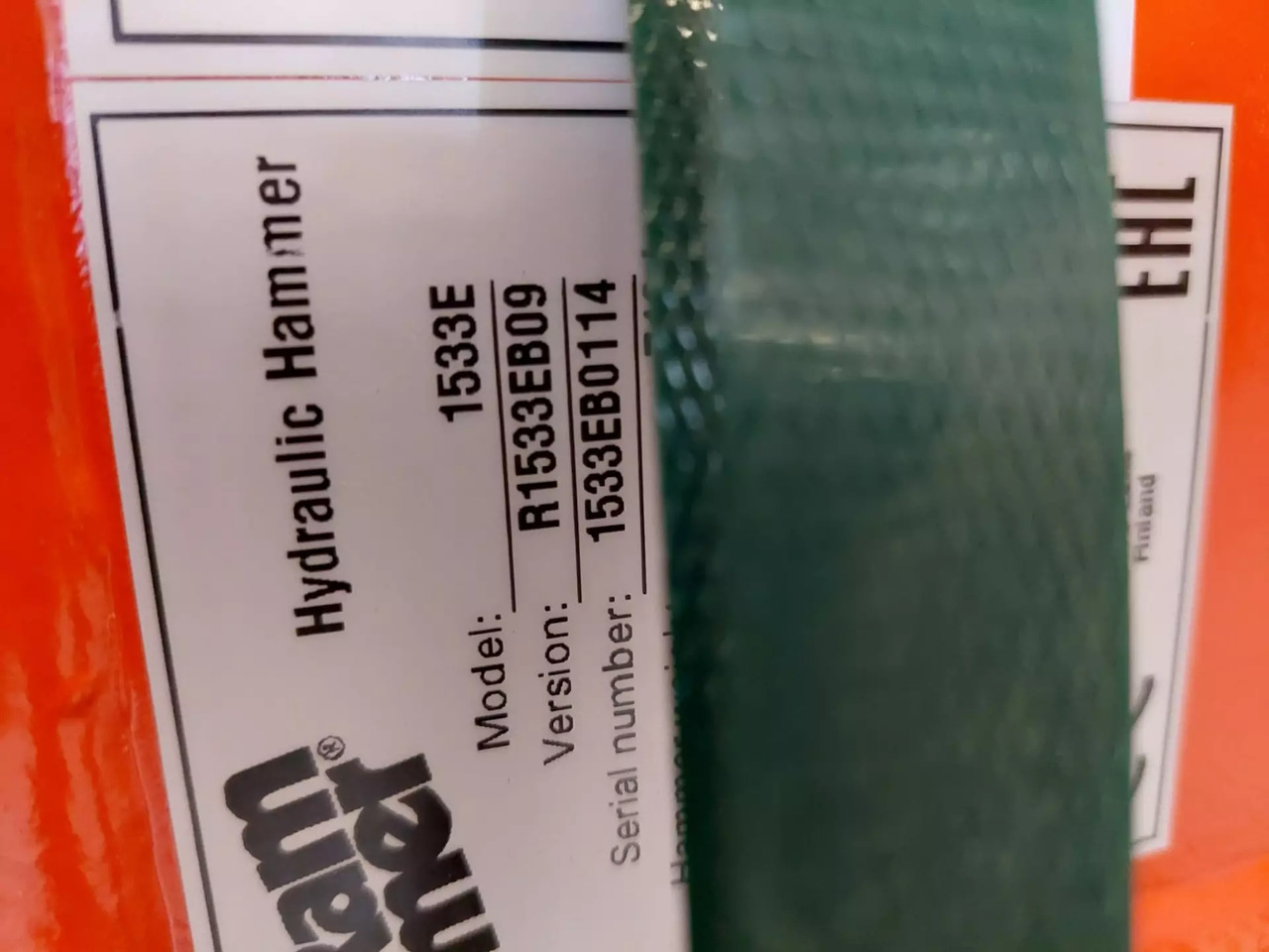 2023 Rammer 1533E - Hydraulisk hammare: bild 3 2023 Rammer 1533E - Hydraulisk hammare: bild 3