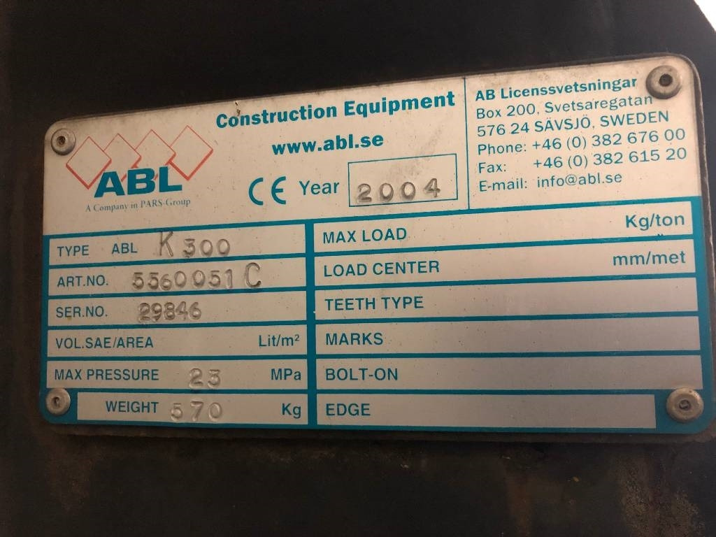 CAT 966 G - Redskapsfäste för Byggmaskiner: bild 5 CAT 966 G - Redskapsfäste för Byggmaskiner: bild 5