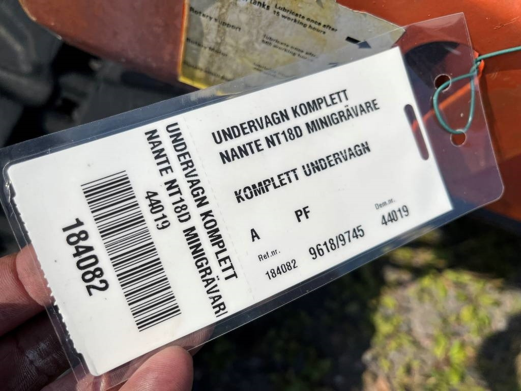 Nante NT 18 DR - Minigrävmaskin: bild 3 Nante NT 18 DR - Minigrävmaskin: bild 3